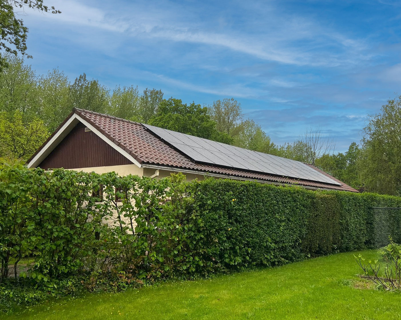 Zonnepaneel installatie op een dak in Kortenberg door Rasolar